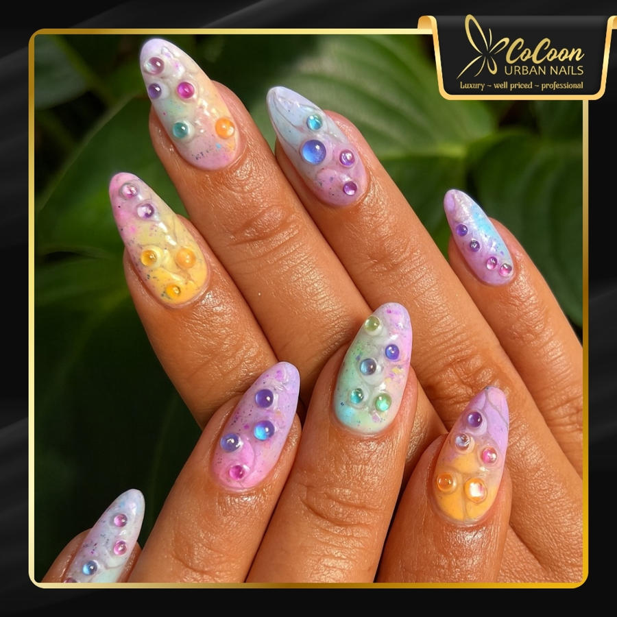 Halloween nail design